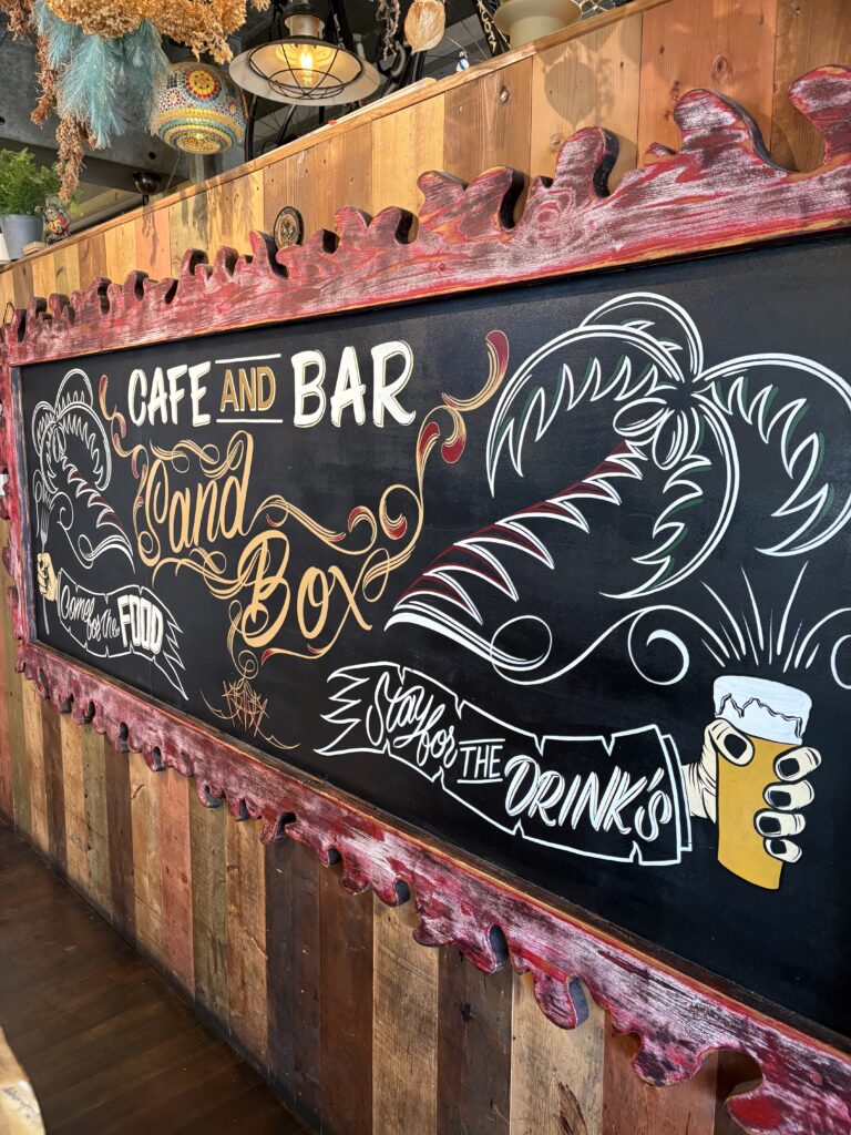 Sandbox Burgers 内観