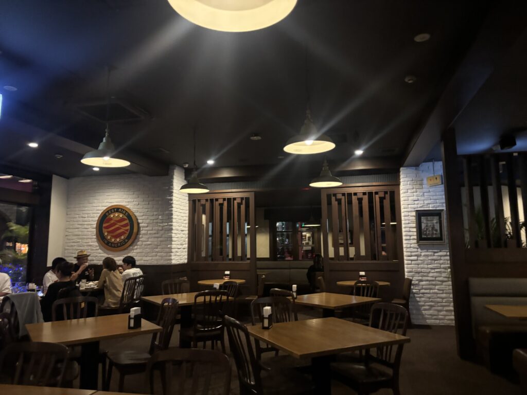 Tony Roma’s 内観