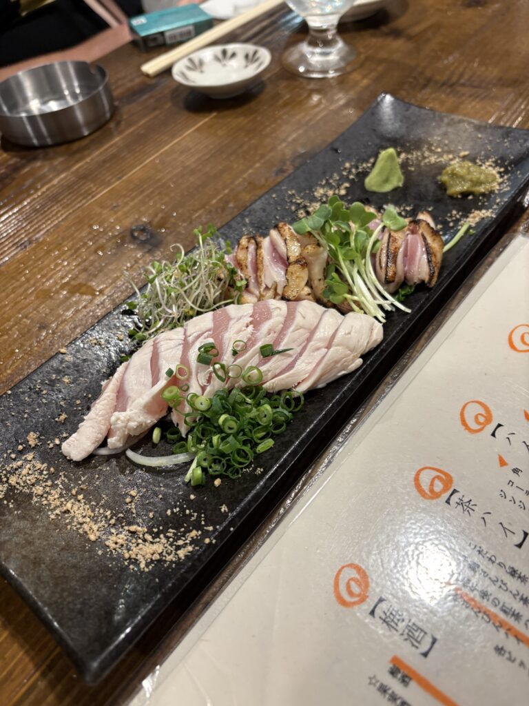 地鶏と島野菜 粋蓮 料理