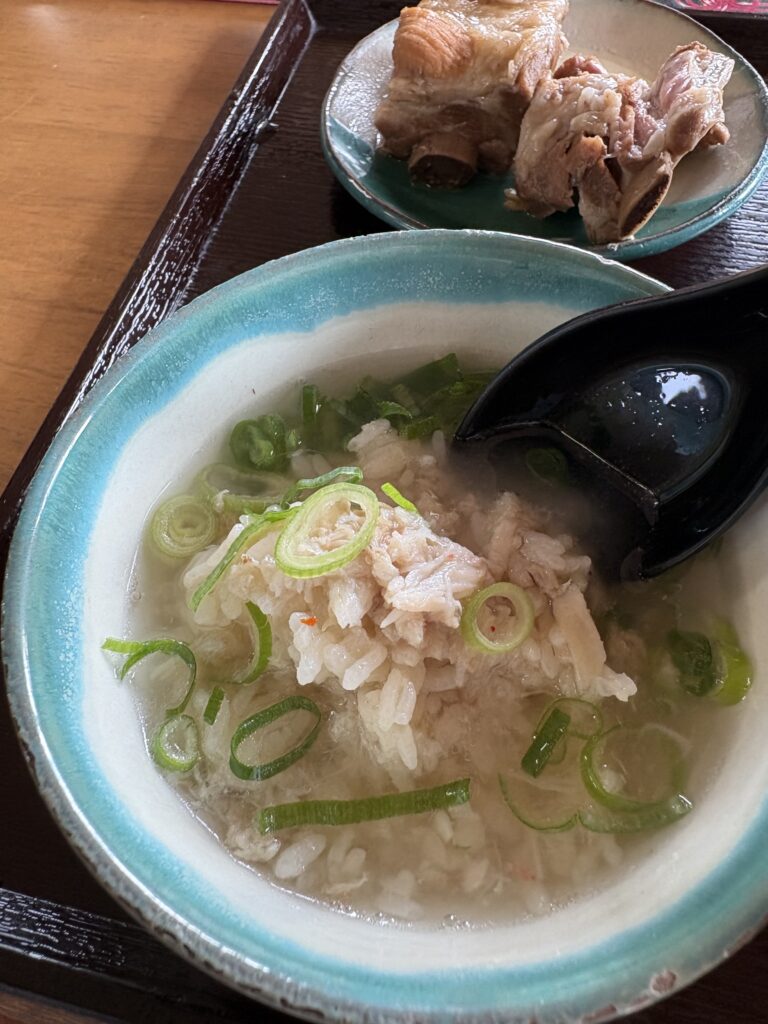 磯ノ宮の絶品〆!鯛だしスープの鯛茶漬け